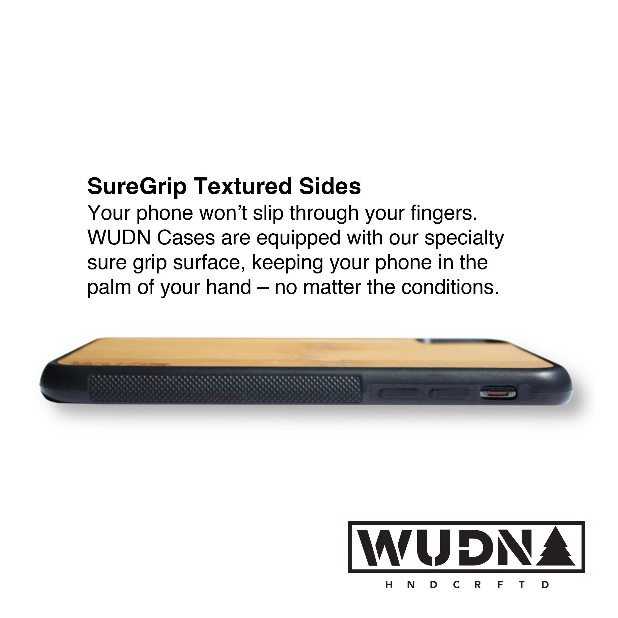 Slim Wooden Phone Case (Sawtooth Mountains Walnut Sky)