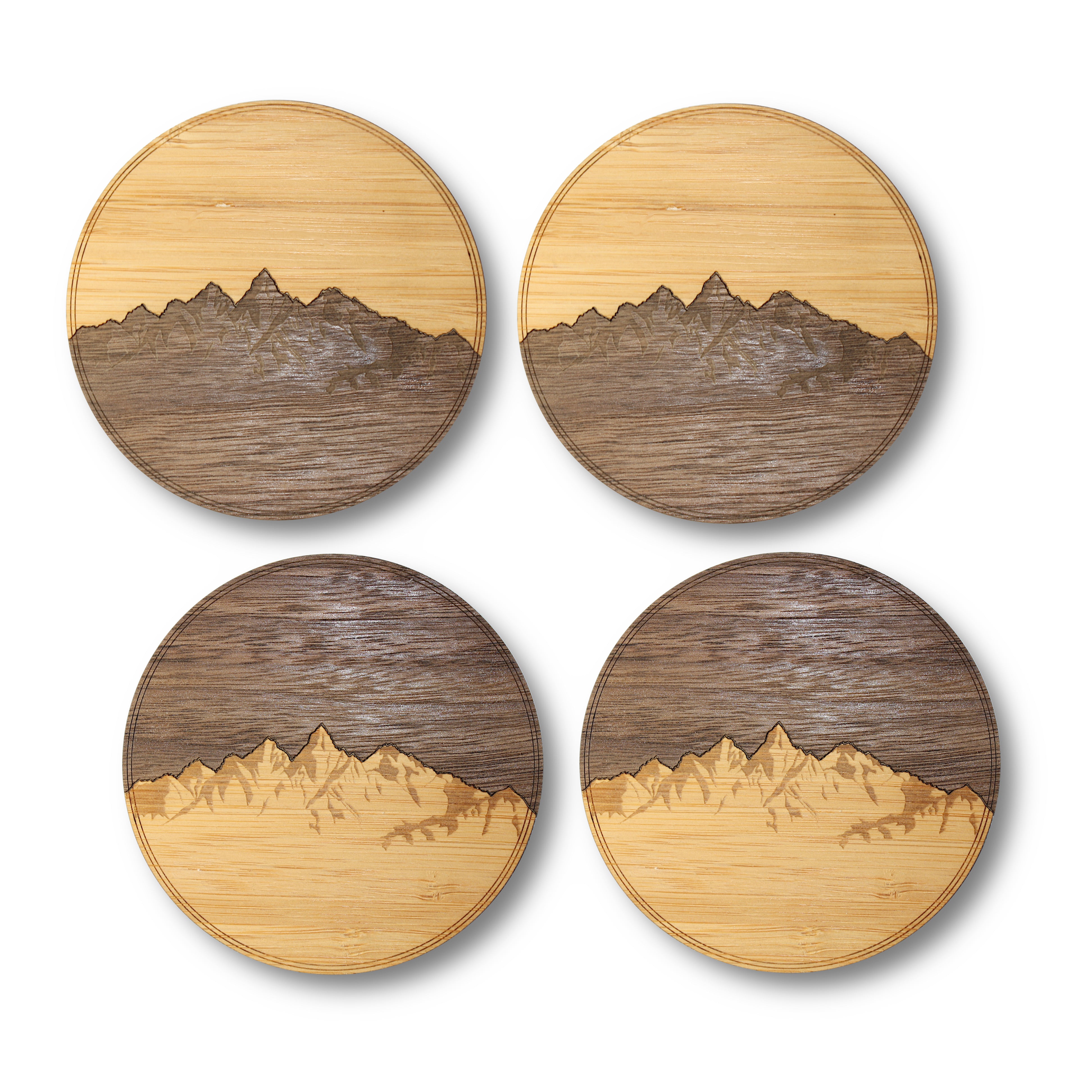 Wooden Coasters 4
