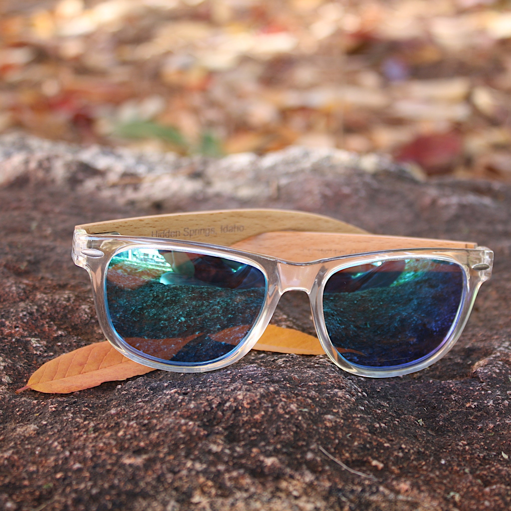 Real Beechwood Wanderer Sunglasses by WUDN