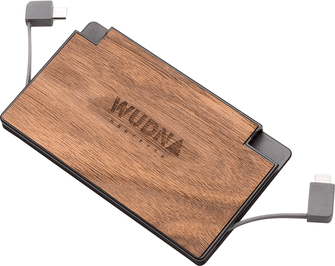 Slim Power Bank (Black) | Sawtooth Mountain Traveler, Accessories - WUDN